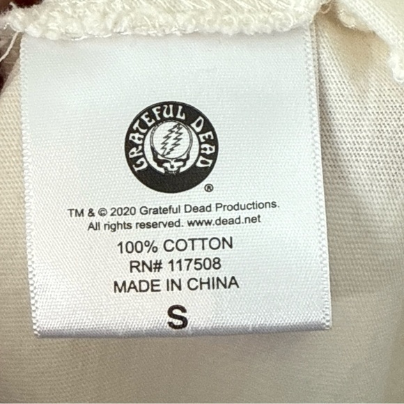 Grateful Dead Vintage 1989 Spring Tour T Shirt Size S Single Stitch - Picture 14 of 15